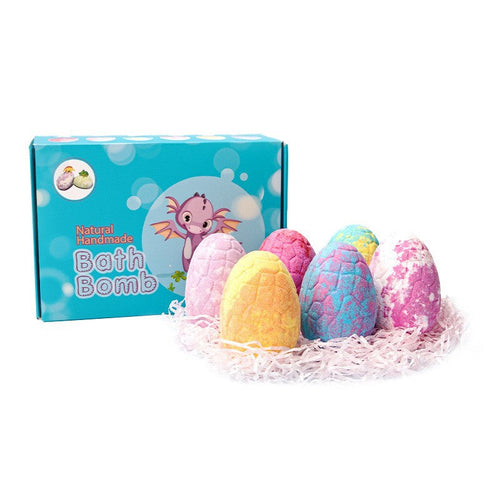 OceanPop™ Dinosaur Surprise Toy Bath Bomb Set for Kids - 6 Pack