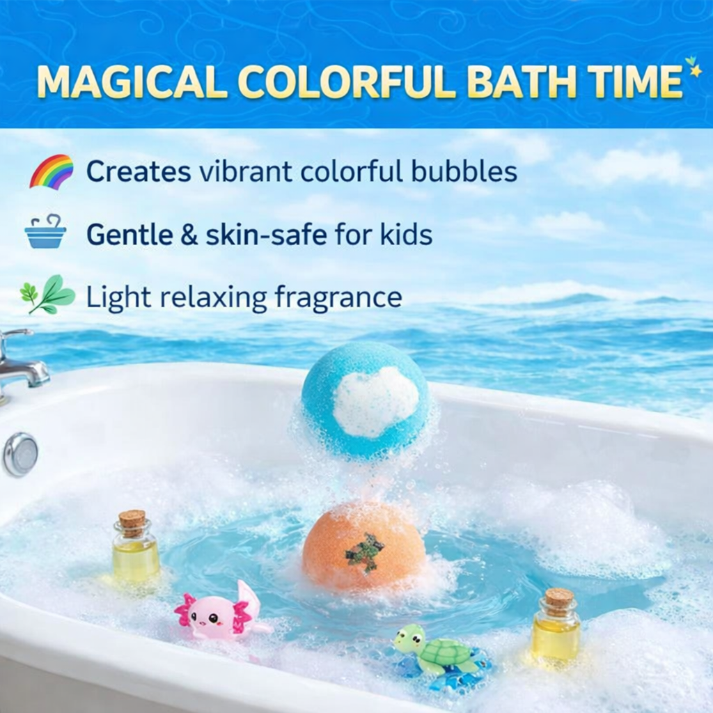 OceanPop™ Dinosaur Surprise Toy Bath Bomb Set for Kids - 6 Pack