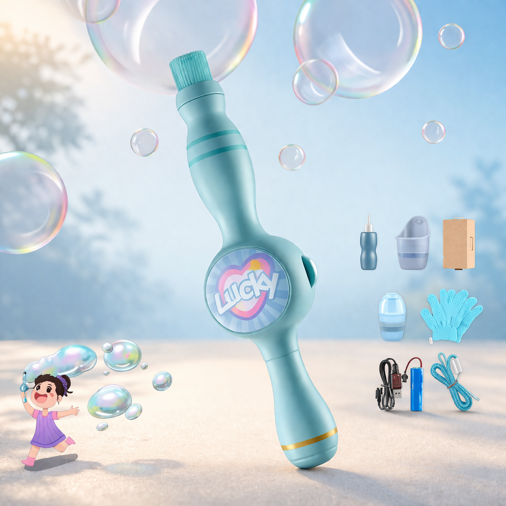 Smoke Bubble Machine™ — LED Light & Colorful Smoke Bubbles