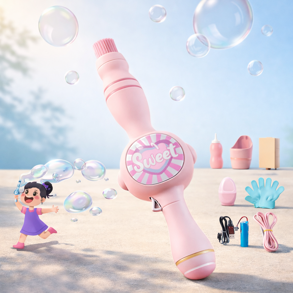 Smoke Bubble Machine™ — LED Light & Colorful Smoke Bubbles