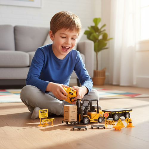 Mini Forklift Lifestyle — Enfant qui joue