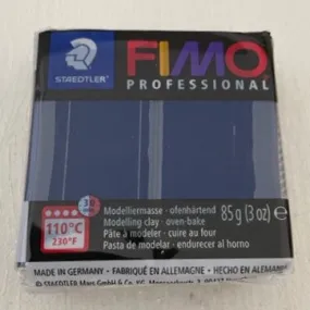 85G Block FIMO Professional Polymer Clay Navy Blue (34)