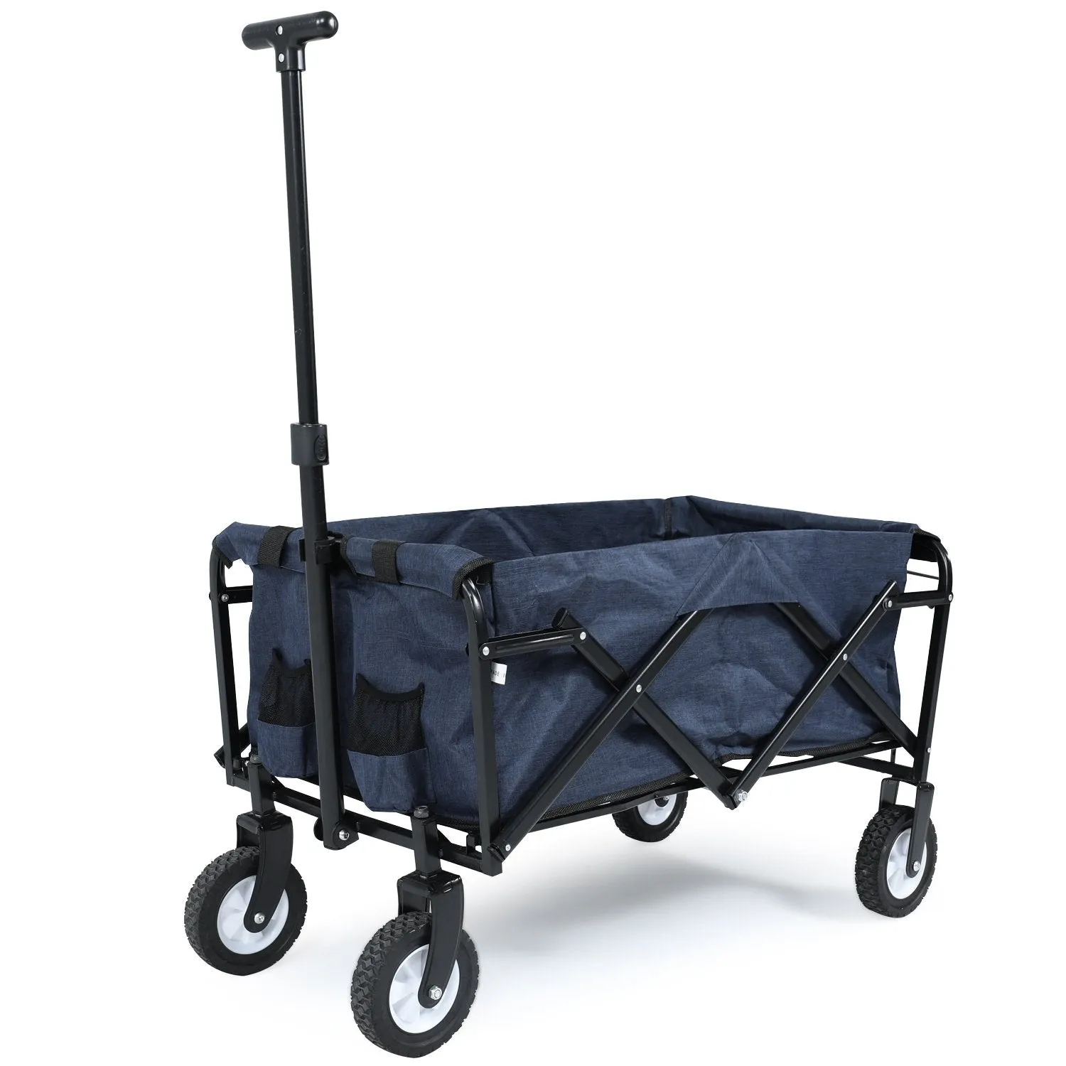 ABCCANOPY Folding Collapsible Utility Wagon Cart Outdoor Garden Shopping Camping Cart