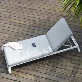 Allure Sun Lounger - Lead Chine