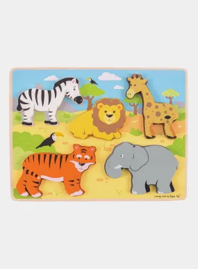 Chunky Lift Out Safari Puzzle