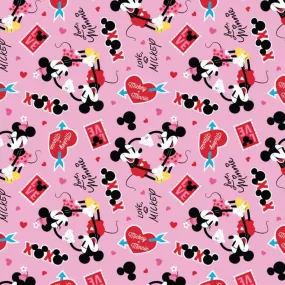 Disney - Mickey Mouse Valentine XOX in Pink