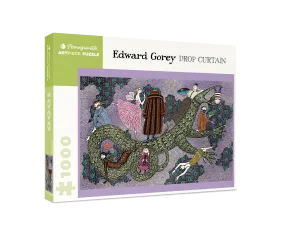 Edward Gorey Drop Curtain Jigsaw Puzzle