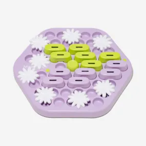 Floral Puzzle Slower Feeder Advanced