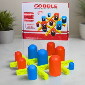 Gobble Board Game, Tic Tac Toe Game for 2 