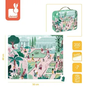 Janod BOTANICAL GARDEN Puzzle - 200 Pcs