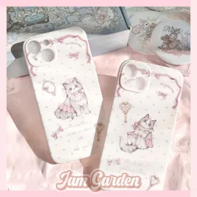 Kitty Girly Heart Phone Case