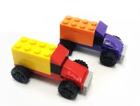 Lego DIY Truck Transport Puzzle Sharpener.