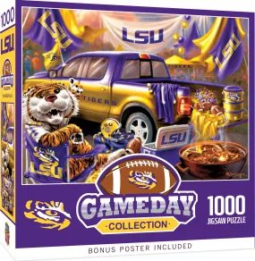 LSU Tigers 1000 Piece Puzzle Gameday