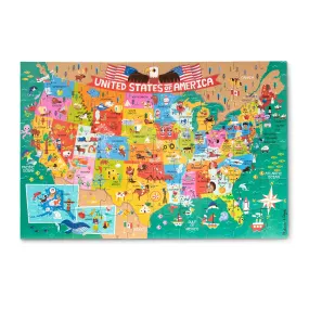 Natural Play Floor Puzzle: America the Beautiful