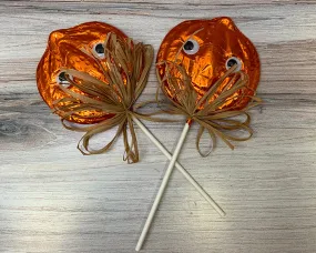 Pumpkin lollipop large