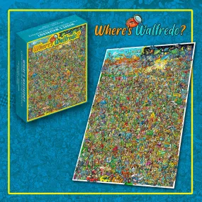 "Where's Walfredo?" A Phish Inspired Seek & Find Experience - 1000pc Puzzle   Poster