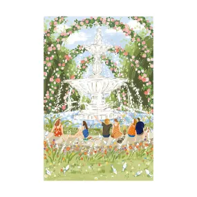 Rolife Afternoon Fountain 1000 Piece Jigsaw Puzzle PT001