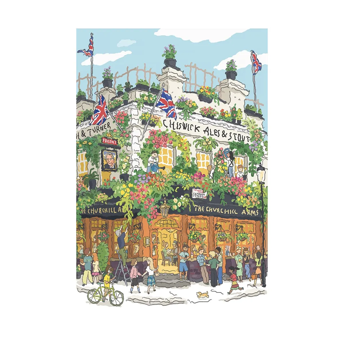 Rolife Pub in London 1000 Piece Jigsaw Puzzle PT007