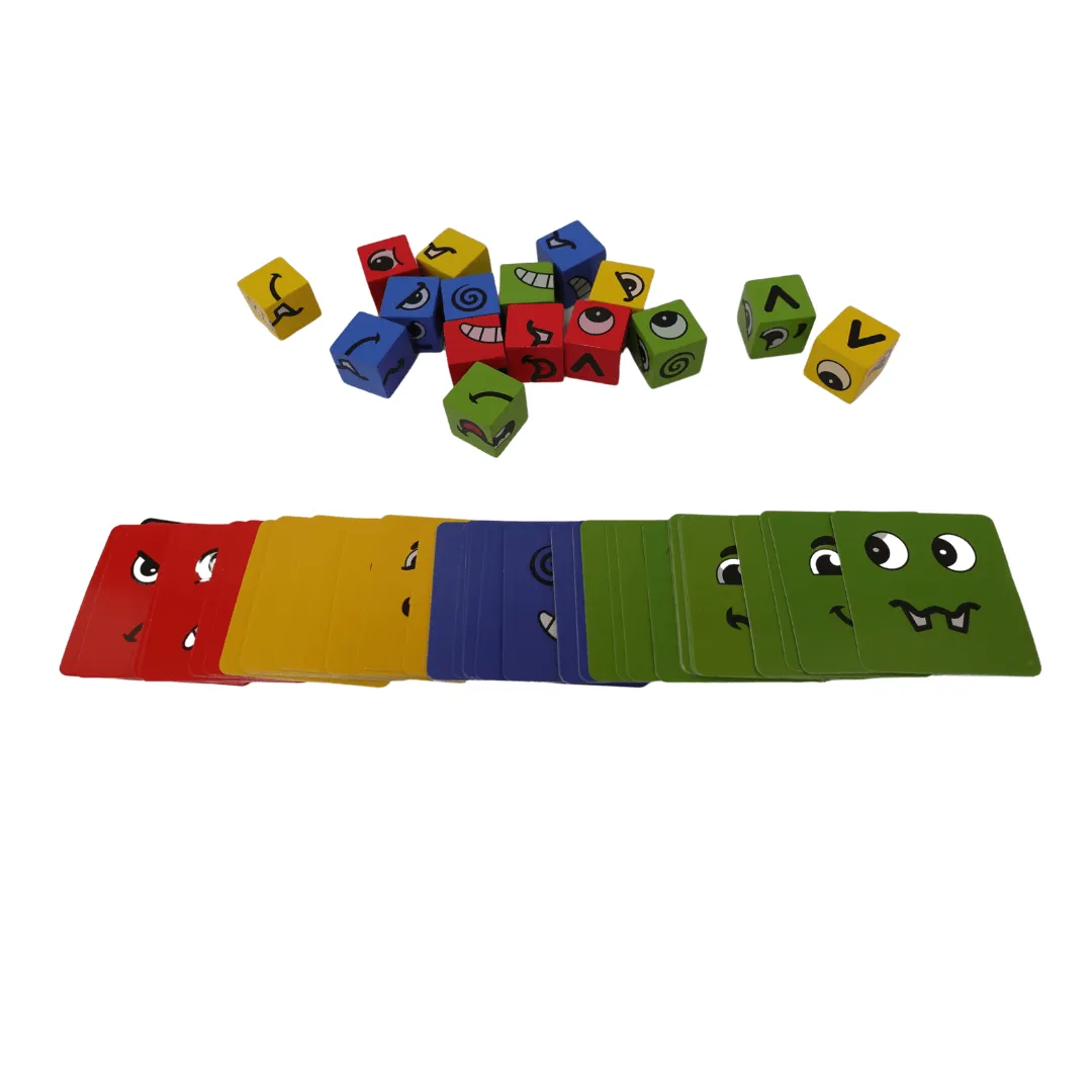 Rubik's Cube Expressions Matching Block Puzzle Toy(Cover)