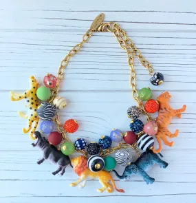 Short Safari Animal Necklace