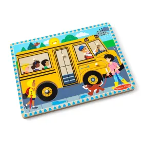 The Wheels on the Bus Song Puzzle - 6 Pieces